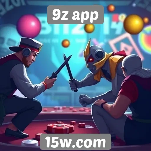 Comparativo de desempenho entre jogos acessíveis no 9z app