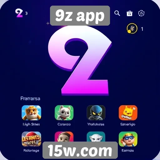 Plataforma 9z app se destaca por sua interface intuitiva